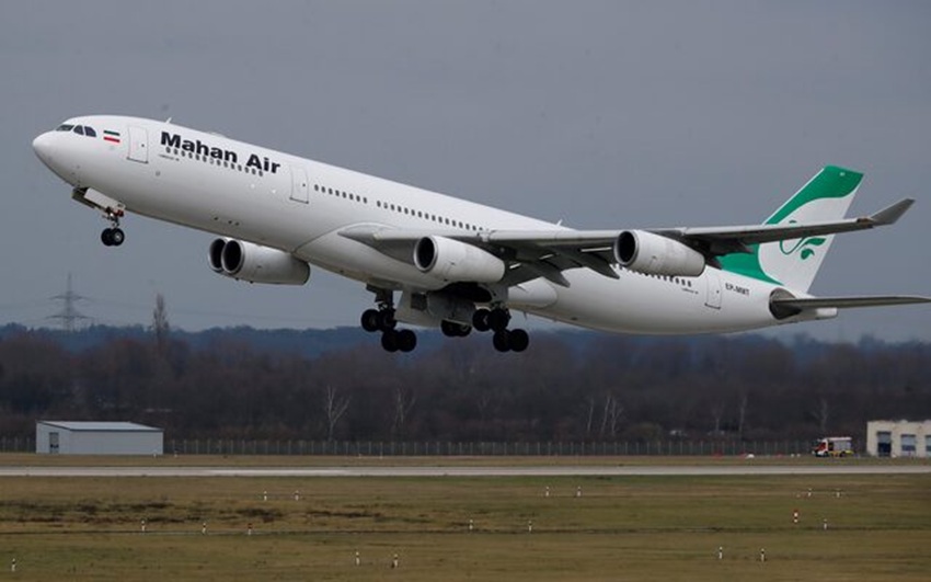 may bay hang mahan air cua iran. anh reuters