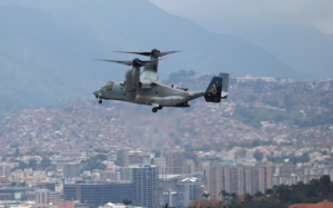 may bay mv 22b osprey cua thuy quan luc chien my trong mot cuoc tap tran quan su tai caracas venezue