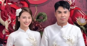 MC Huyền Trang VTV hạnh phúc ngập tràn trong lễ ăn hỏi với cầu thủ Đức Huy 1 mc huyen trang vtv hanh phuc ngap tran trong le an hoi voi cau thu duc huy 1058