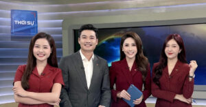 mc thoi su vtv khoe anh dep trai nhat hoa hau tieu vy xinh nhu mot nu than 1468