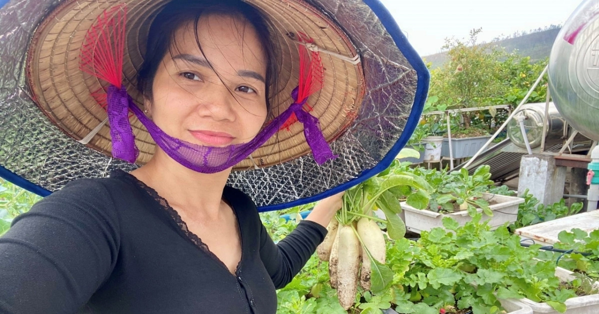 me 5 con bien san thuong thanh vuon que 11 nam nuoi ca nha bang rau sach 3485