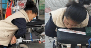 me don than theu lot giay bang mieng nuoi 2 con khien nhieu nguoi xuc dong 1067