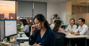 met moi khi phai cham mat nguoi yeu cu noi cong so moi ngay 517