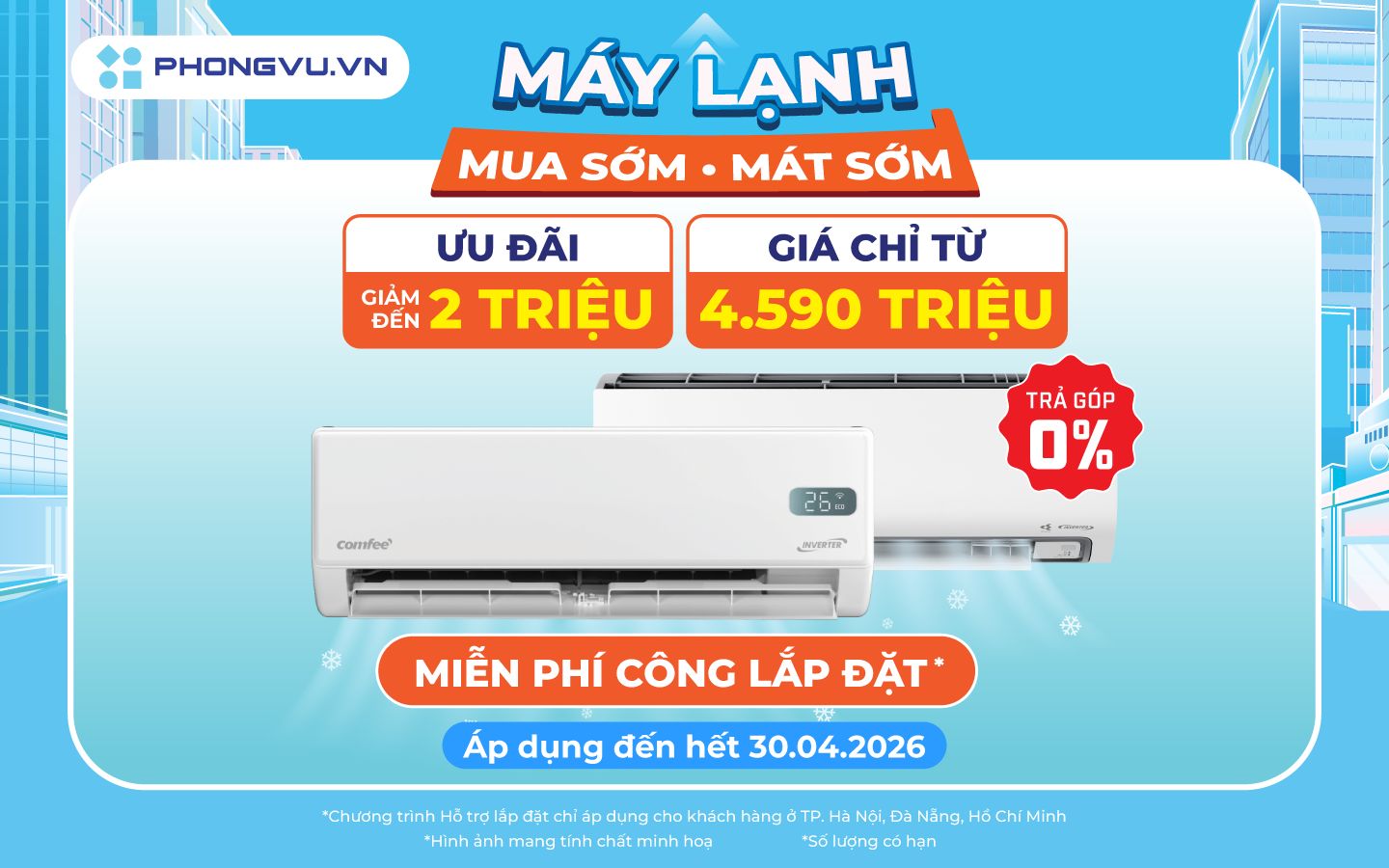 mien phi lap dat may lanh