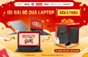 Mua Laptop Dau Nam Nhan Qua Hap Dan