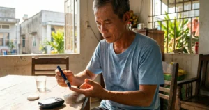 Nắng nóng có làm tăng nguy cơ đột quỵ không? Chuyên gia giải thích 1 nguoi lon tuoi do duong huyet 17753739165101269389429 42 459 1355 2560 crop 17753739807841373274169