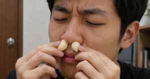 Nhét tỏi vào mũi có thật sự giúp thông xoang? 6 nhet toi vao mui 17792731309081093579606 99 11 676 934 crop 1779273434503230856863