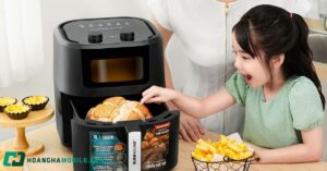 Nồi chiên không dầu dung tích lớn: Giải pháp hoàn hảo cho gia đình việt 1 noi chien khong dau dung tich lon
