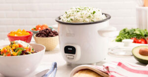 noi com dien mini 1 nguoi an