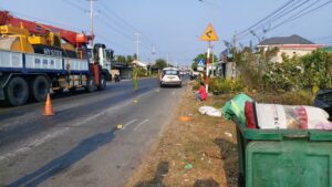 Hai người đi tập thể dục thương vong sau khi va chạm với ô tô ở Đồng Tháp 1 noi xay ra vu tai nan lam 1 nguoi chet 1 nguoi bi thuong