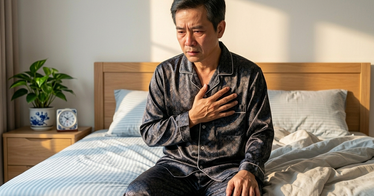 o hoac met moi kiet suc keo dai qua 15 phut khong thuyen giam khi nghi ngoi can goi cap cuu ngay lap