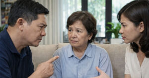 o tuoi u60 toi muon lay chong nhung con cai phan doi vi so mat nha 28