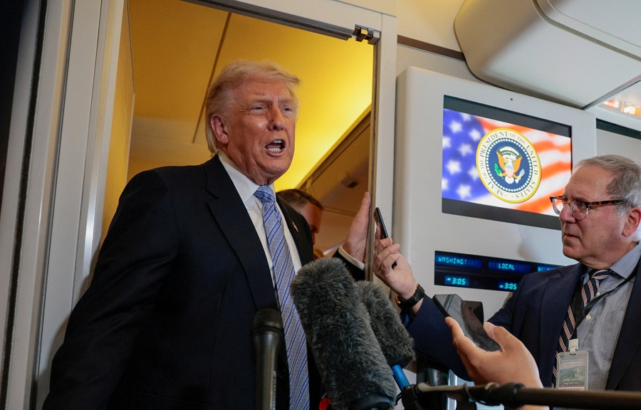 ong trump can nhac goi vu khi cho dai loan sau hoi nghi thuong dinh my trung. reuters