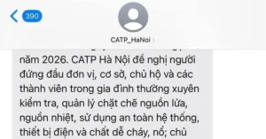 Công an Hà Nội mới gửi tin nhắn thông báo đến từng SĐT: Người dân cần chú ý 1 photo2026 04 1516 20 04 1776263599176 1776263599433552249460 0 0 308 589 crop 1776263661794161833733