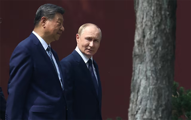 putin tap can binh