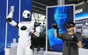 robot thong minh AI tai su kien o Trung Quoc ic photo