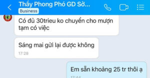 sau tin nhan anh muon tam 30 trieu pho giam doc so gd dt tphcm canh bao khan 3248
