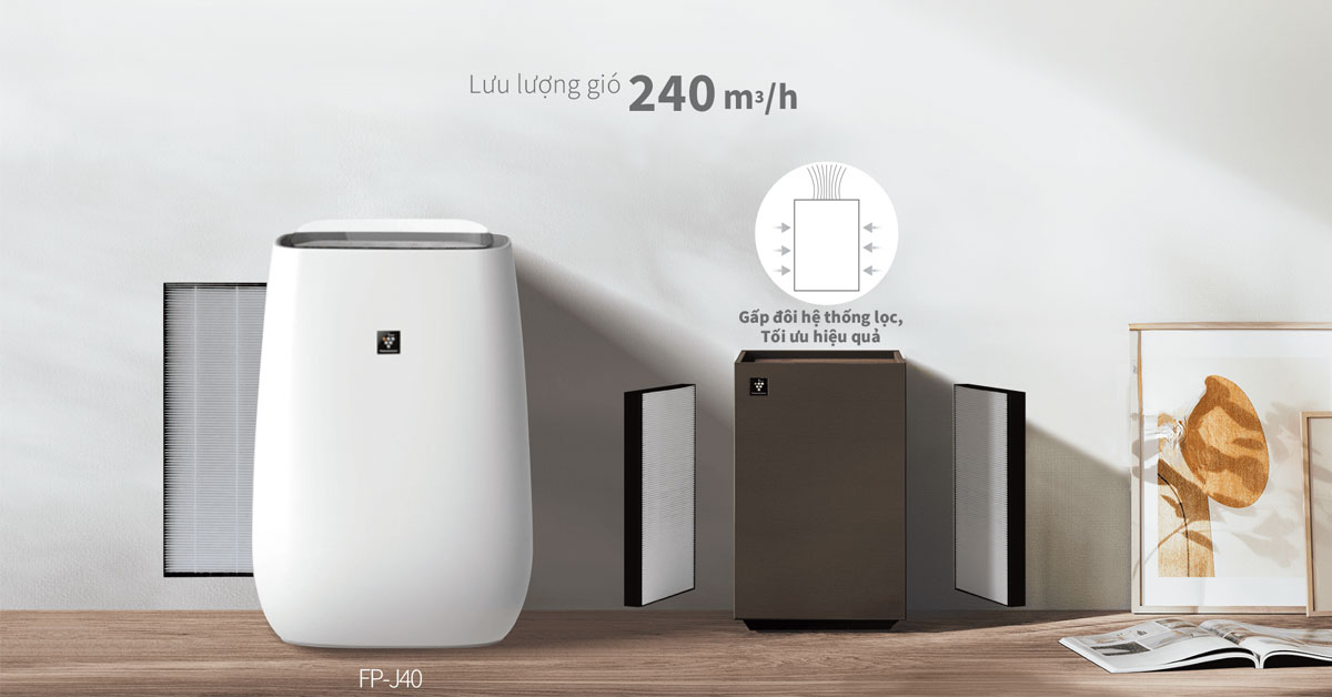 sharp may loc khong khi