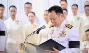 Nhà Vua Thái Lan phê chuẩn Nội các mới do Thủ tướng Anutin Charnvirakul lãnh đạo 2 tan thu tuong anutin charnvirakul tiep nhan sac phong cua nha vua thai lan hom 20 3 2026. anh chinh