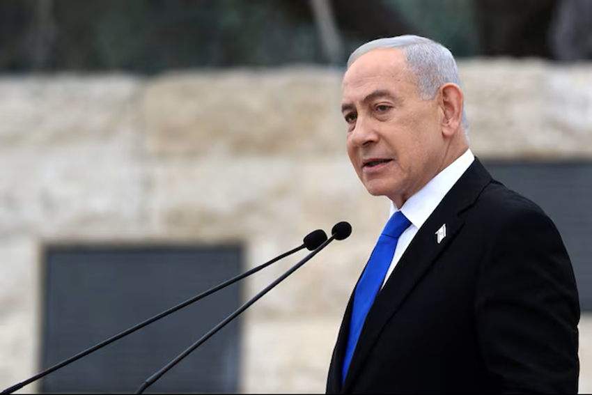thu tuong israel benjamin netanyahu muon israel giam phu thuoc vao quan su my. reuters
