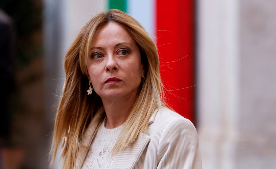 thu tuong italy giorgia meloni. anh reuters