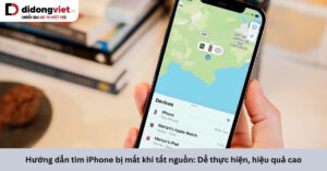 tim iphone bi mat khi tat nguon bia didongviet
