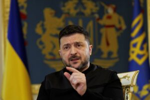 Ông Zelensky tiết lộ chi tiết gây tranh cãi trong đàm phán với Mỹ 1 tong thong ukraine volodymyr zelensky. anh reuters