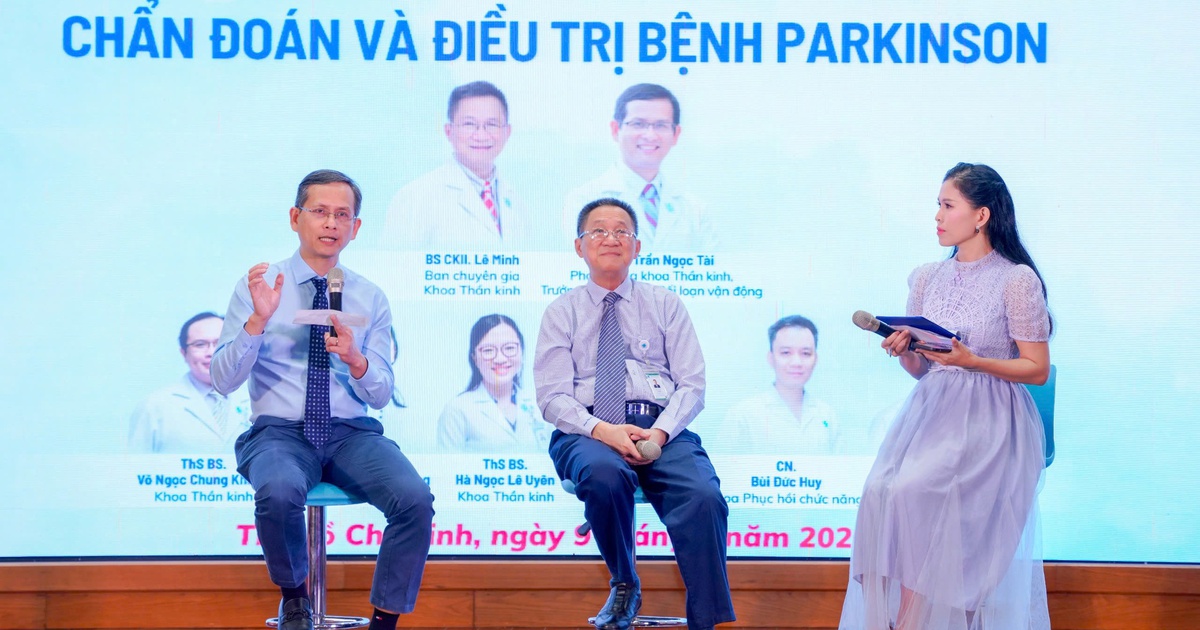 tp ho chi minh tham gia giao luu tu van truc tiep va giai dap thac mac cho nguoi benh parkinson tai
