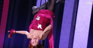 Trang Pháp treo ngược người ở 'Đạp gió 2026', đánh bại nhà vô địch Olympic 1 trang phap treo nguoc nguoi o dap gio 2026 danh bai nha vo dich olympic 408