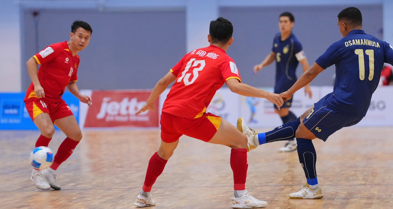 truc tiep bong da futsal viet nam 0 0 thai lan an mieng tra mieng 3086