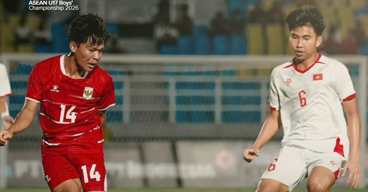 truc tiep bong da u17 viet nam 0 0 u17 indonesia the tran lan luot 1489