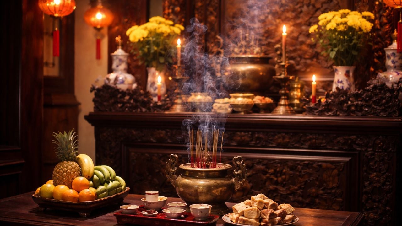 vi sao nguoi xua dan con chau khong nen thap huong vao buoi toi khong chi la me tin 161514