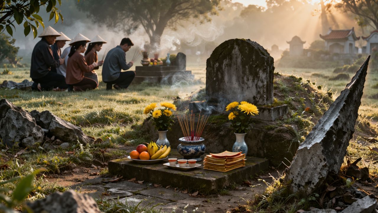 vi sao nguoi xua dan dau mo co dao la diem xau con chau de ton hai 155706