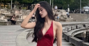 Vo Chong Manh Truong Di Chua Voi Huyen Lizzie Hoa Hau Y Nhi Qua Sexy 1064