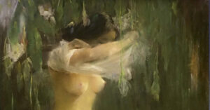 Xem Loat Tranh Phu Nu Khoa Than Cua Hoa Si Nguyen Trong Tai 1275