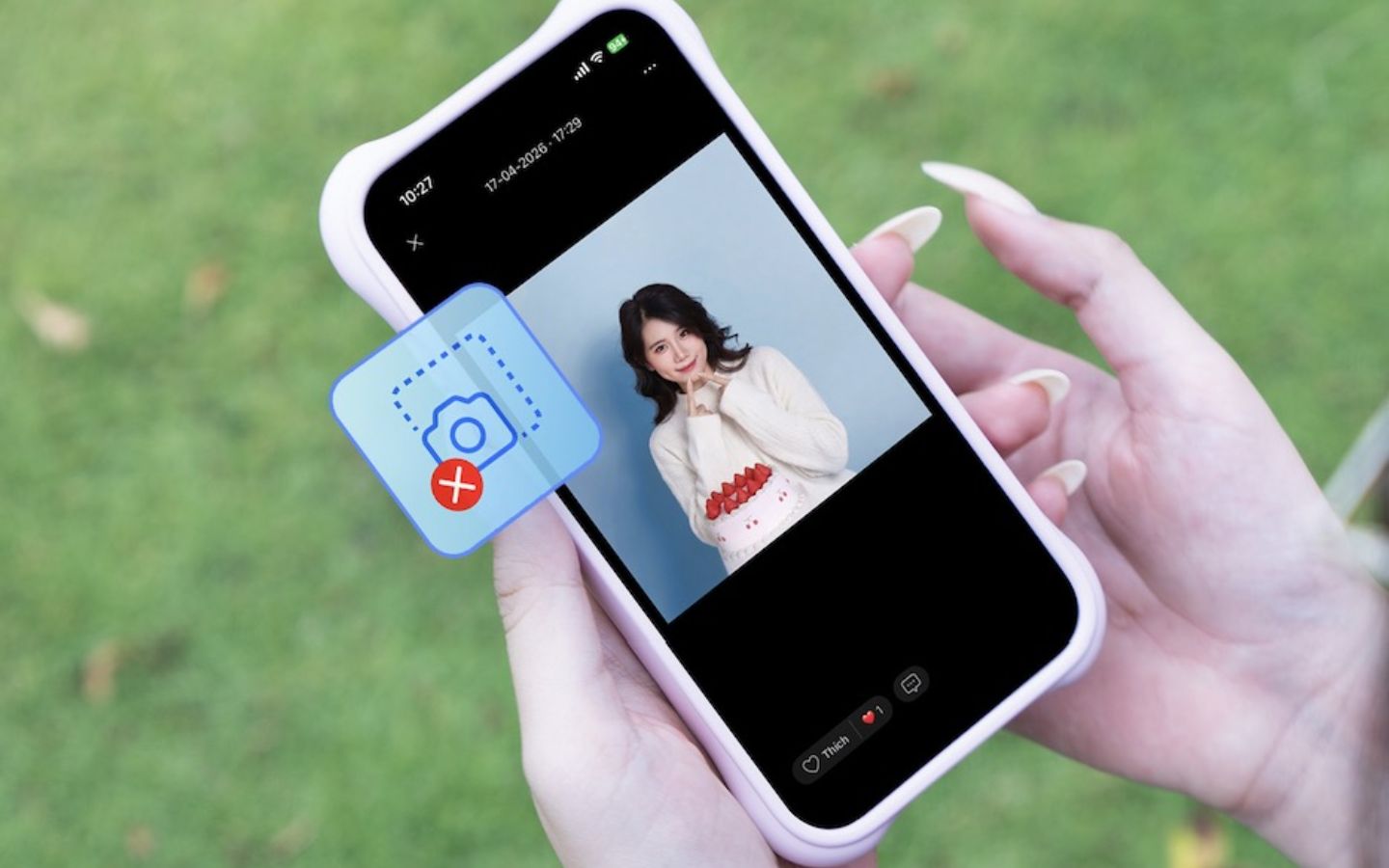 zalo chan chup man hinh anh dai dien